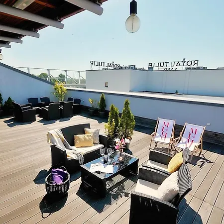 Apartment 411 W Royal Tulip 200 M Od Plazy Dobruk W 5 Gwiazdkowym